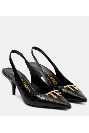 Tom Ford Slingback-Pumps aus Leder