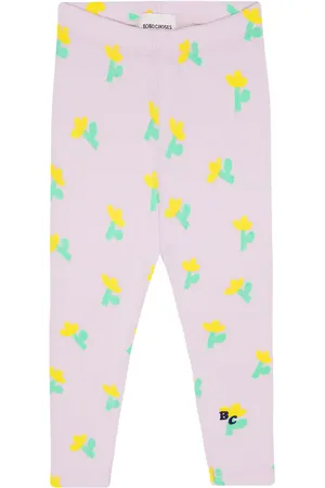 Bobo Choses Baby Leggings Sea Flower aus Jersey