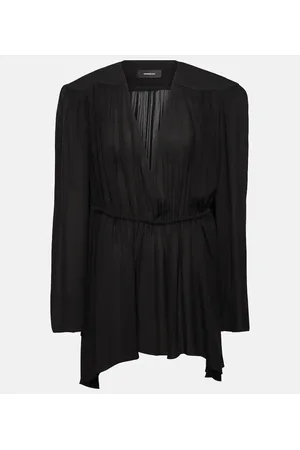 WARDROBE.NYC Minikleid aus Seide