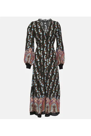 Etro Midikleid aus Seide