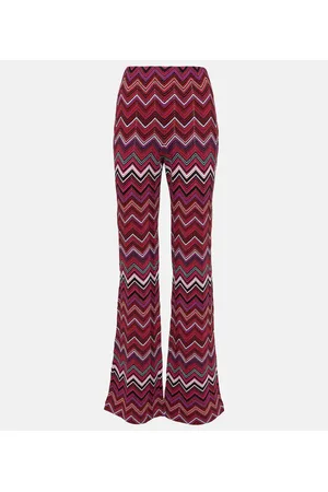 Missoni High-Rise-Hose aus Strick