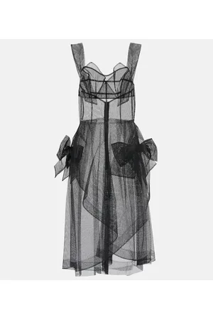 Maison Margiela Midikleid aus Tüll