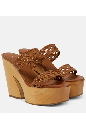 MALONE SOULIERS Plateausandalen Pamela aus Leder