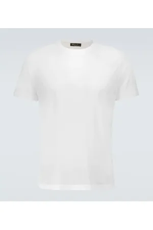 Loro Piana T-Shirt aus Seide und Baumwolle