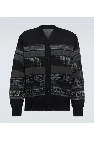 SACAI X Eric Haze Cardigan aus Baumwolle