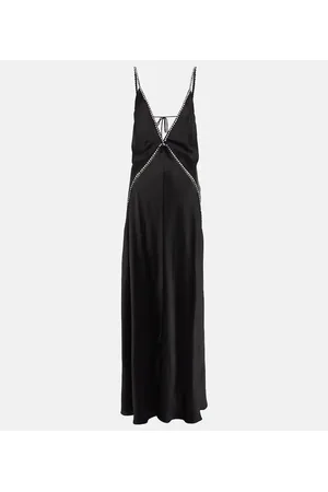 Stella McCartney Verzierte Robe aus Satin