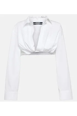 Jacquemus Cropped-Top La Chemise Bahia