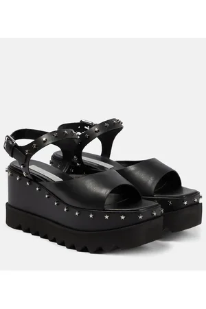 Stella McCartney Verzierte Plateausandalen Elyse