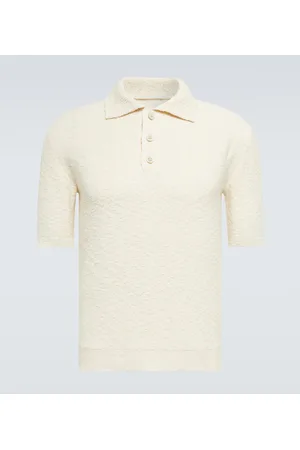 Maison Margiela Polohemd aus Bouclé