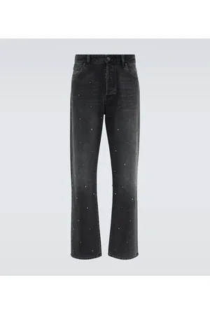 VALENTINO Straight Jeans Rockstud