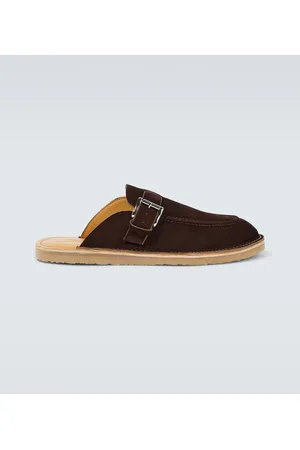 Comme des Garçons Comme des Garçons Homme Slippers aus Veloursleder