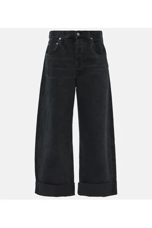 Citizens of Humanity High-Rise Wide-Leg Jeans Ayla