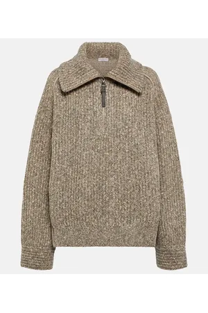 Brunello Cucinelli Pullover Sparkling Chiné aus einem Wollgemisch