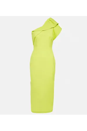 Roland Mouret Midikleid aus Wolle und Seide