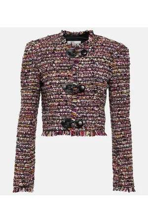 Isabel Marant Cropped-Jacke Gradilia aus einem Wollgemisch