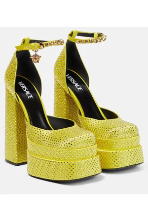 VERSACE Verzierte Plateau-Pumps Medusa Aevitas