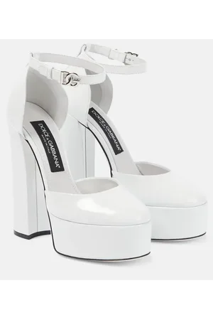 Dolce & Gabbana Plateau-Pumps Sharon aus Lackleder