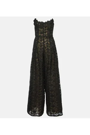 Oscar de la Renta Jumpsuit aus Spitze