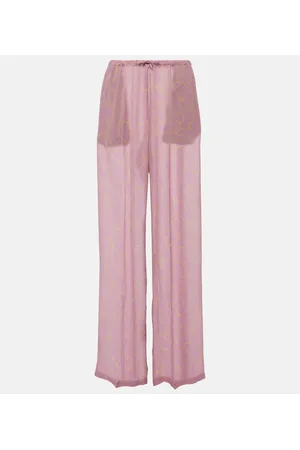 DRIES VAN NOTEN Bedruckte Weite Hose