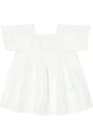 BONPOINT Baby Kleid Ameliane aus Baumwolle
