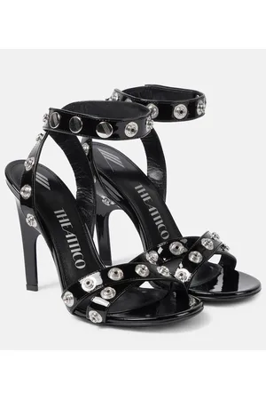 The Attico Verzierte Sandalen Cosmo aus Lackleder
