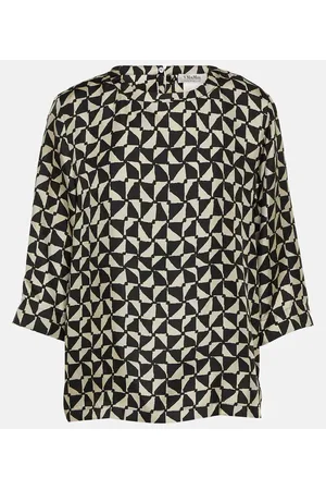 Max Mara Top Relais aus Seide