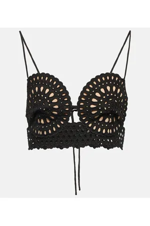 Stella McCartney Bralette aus einem Baumwollgemisch