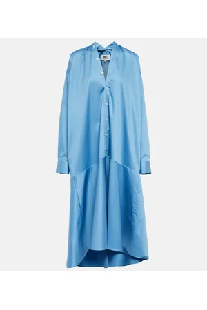 Maison Margiela Midikleid aus Baumwolle