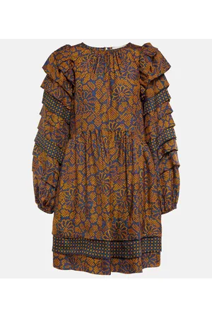 ULLA JOHNSON Bedrucktes Minikleid Emilia