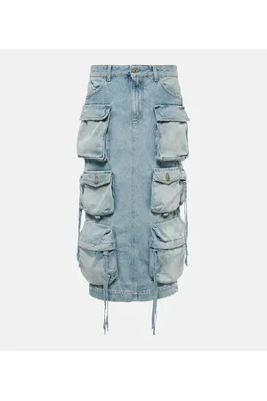 The Attico Jeansrock
