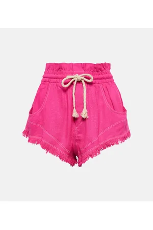 Marant Etoile High-Rise Shorts Talapiz aus Seide
