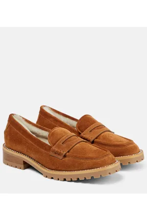 Jimmy Choo Loafers Deanna aus Veloursleder