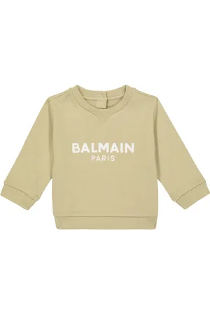 Balmain Baby Sweatshirt aus einem Baumwollgemisch
