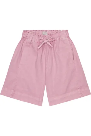 Il gufo Shorts aus einem Baumwollgemisch