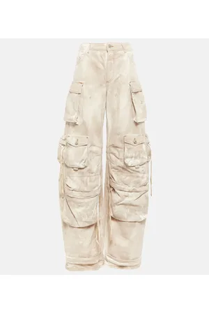 The Attico Cargohose Fern aus Denim