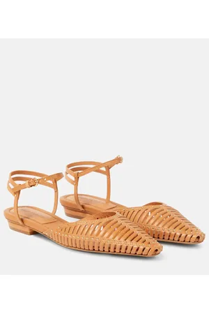 ULLA JOHNSON Ballerinas aus Leder