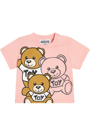Moschino Baby T-Shirt Teddy Bear aus Baumwoll-Jersey
