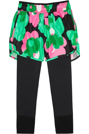 Stella McCartney Bedruckte Leggings mit Shorts