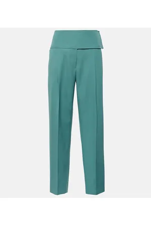 Jil Sander Weite Hose aus Wolle