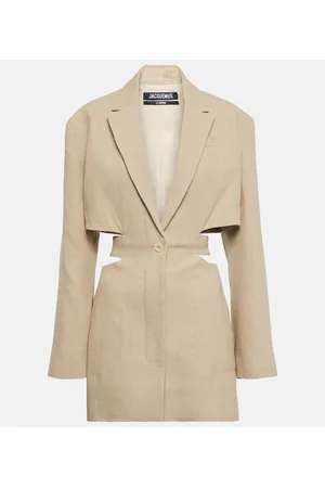Jacquemus Minikleid La Robe Bari aus Leinen