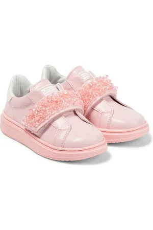 MONNALISA Verzierte Sneakers aus Leder