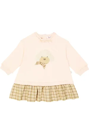 Il gufo Baby Kleid aus einem Baumwollgemisch