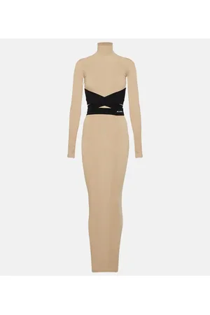 Alaïa Alaïa Maxikleid aus Jersey