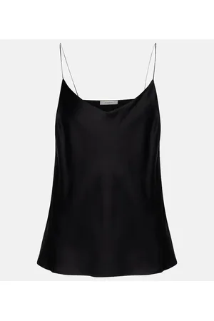 ASCENO Top Milos aus Seidensatin