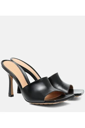 Bottega Veneta Pantoletten Stretch aus Leder