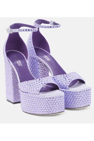 PARIS TEXAS Verzierte Plateausandalen Holly Tatiana