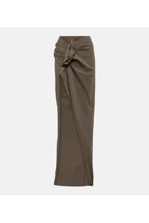 Rick Owens DRKSHDW Maxirock aus Baumwolle