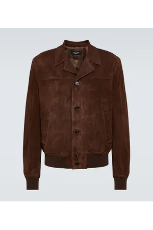 Dolce & Gabbana Jacke aus Veloursleder