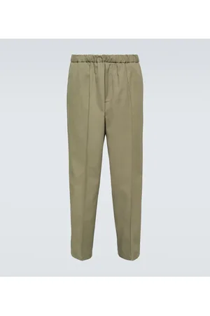 Jil Sander Gerade Hose aus Baumwollpopeline