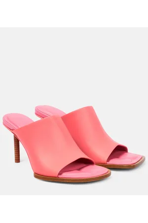 Jacquemus Pantoletten Les Mules Rond Carré aus Leder